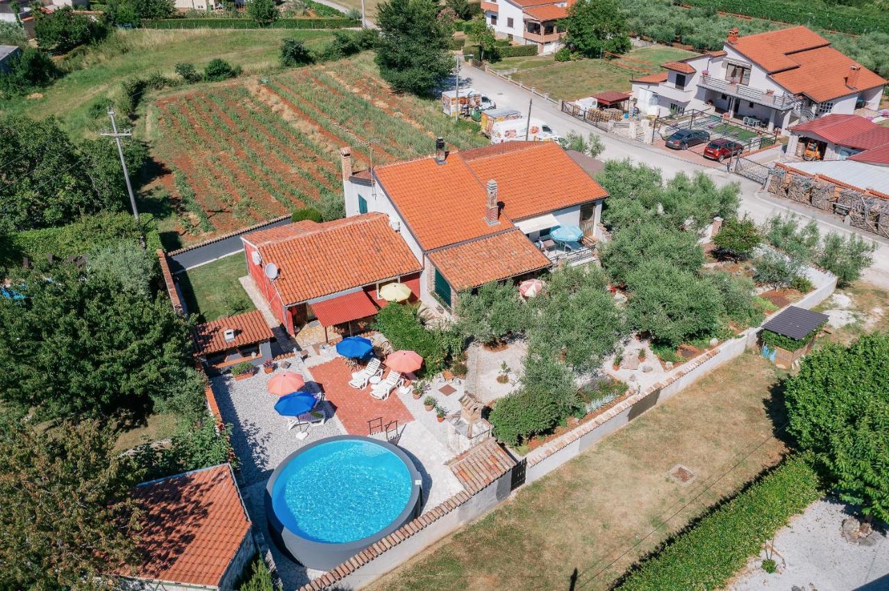 Apartment With Pool Višnjan Dış mekan fotoğraf